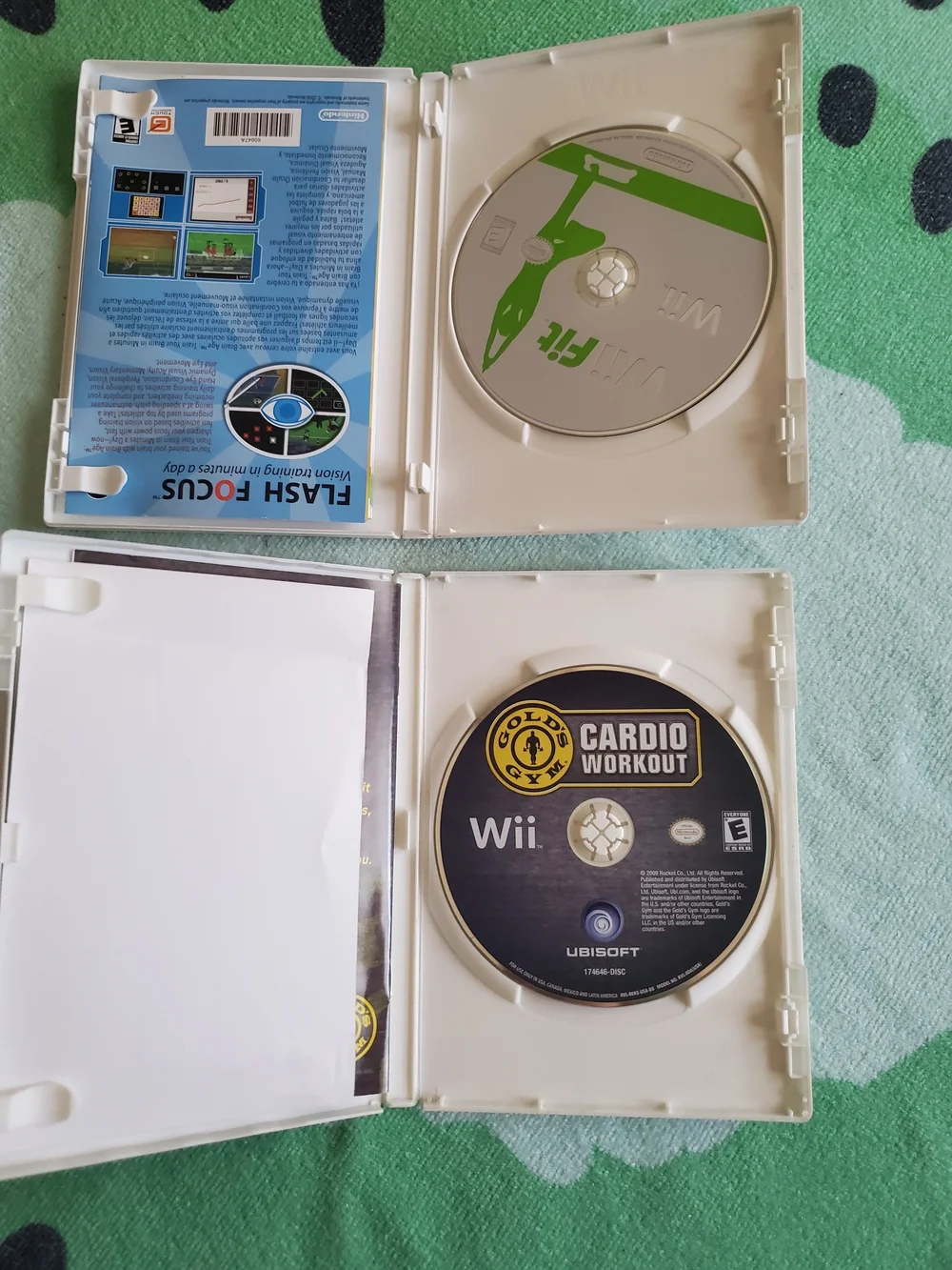 Nintendo Wii Fit & Gold's Gym Cardio Workout Games